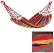 Červená hojdacia sieť LAZARA 240x150 cm