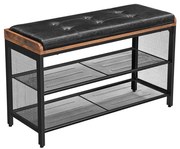 Botník DAVOR hnedá/čierna