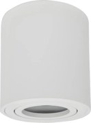 Halogenové stropní svítidlo, LED trubice GU10, pohyblivé bodové svítidlo, přisazené, bílé