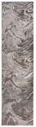 Sivo-béžový behúň 80x300 cm Marbled – Flair Rugs