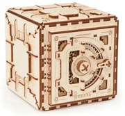 Ugears 3D drevené mechanické puzzle Trezor