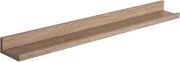 Polica na stenu Larisa, 80 cm, dub sonoma%