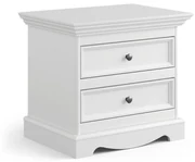 PROXIMA.store - Rustikálny nočný stolík - BELLUNO ELEGANTE FARBA: biela