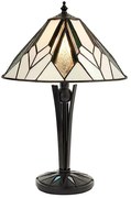 Endon 70365 - Stolná lampa Tiffany ASTORIA 1xE14/40W/230V priemer 30 cm