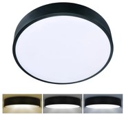 Brilagi - LED Stropné svietidlo POOL LED/36W/230V 3000/4500/6000K pr. 30 cm čierna BG0529