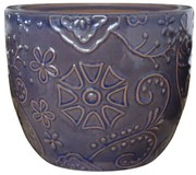 Kvetináč IP19-023 29x29x23 tmavohnedý