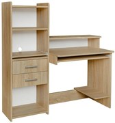 Písací stôl Adrian dub sonoma