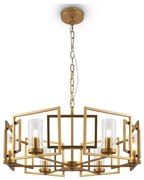 Maytoni H009PL-06G - Luster na reťazi BOWI 6xE14/40W/230V