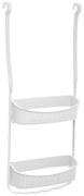 Polička do kúpeľne Flex, biela