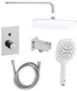 Sprchový systém SAT Evolution vrátane podomietkového telesa chróm SATBSETEVO2