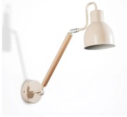 Nástenné svietidlo KALLITHEA 1xE27/60W/230V béžové