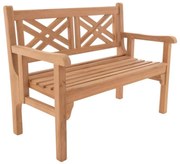 Divero 71768 Dvojmiestna sklopná lavica z teaku