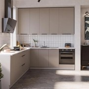 Kuchynská linka Aria TA/WH 260x230 cm bez kuchynskej dosky