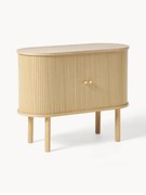 Malá skrinka's drážkovanou prednou stranou Calary