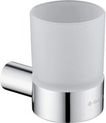 Deante Round, nástenný kúpeľňový pohár, chrómová, ADR_0911