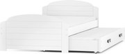 Posteľ s prístelkou LILI 200x90 Biela