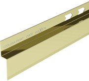 Mexen Line-B lišta 130 cm, zlatá lesklá, 185003130U