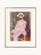 Ručne vyrobený obraz v ráme Olive Artist