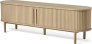 TV stolík v dekore duba v prírodnej farbe 180x56x40 cm Meta – Unique Furniture