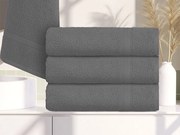 Osuška CLARYSSE ELEGANCE 70x140 cm sivá, 100% bavlna