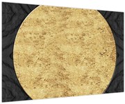 Obraz - Zlatá štruktúra N⁰2 (90x60 cm)