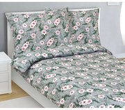 Bellatex Bavlnené obliečky Ruže, 140 x 220 cm, 70 x 90 cm