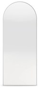 Obloukové nástěnné zrcadlo Serene II. 170x70 cm stříbrné