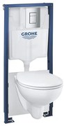 Závesný wc set do ľahkých stien / predstenová GROHE Bau Ceramic 39586000