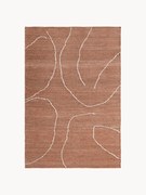 Ručne tkaný jutový koberec Gesso