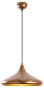 Závesný luster Barek - 11545, medená