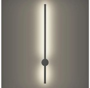 Brilagi - LED vonkajšie nástenné svietidlo AURA LED/12W/230V 4000K IP54 antracit