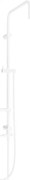 Mexen X, sprchový stĺp, sprchová hadica 150cm, mydelnička, prepínač sprchy, biela, 7939199-20