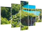 Obraz - Vodopády (150x105 cm)