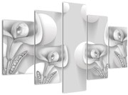 Obraz - Kvetinový dizajn (150x105 cm)