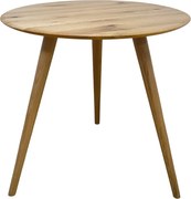 Okrúhly jedálenský stôl z masívu FRIDA, Ø80/Ø90/Ø100/Ø110 x 75 cm Ø110 cm