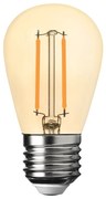 Dekoračná LED žiarovka E27 teplá 2700k 1w 70 lm jantárová