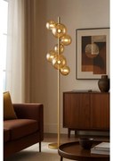 Brilagi - LED Stojacia lampa MILLA 7xG9/3W/230V zlatá