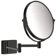Kozmetické zrkadielko Hansgrohe AddStoris sklopné vo farbe matná čierna 41791670
