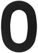 Domová číslica RICHTER RN.120L (čierna), RICHTER černá