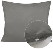 SATÉNOVÁ OBLIEČKA NA VANKÚŠ 037 50X60 CM SIVÁ