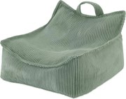 Kreslo štvorcové menčester zelená