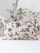 Flanelová obliečka na vankúš 40 x 60 cm - Herbár