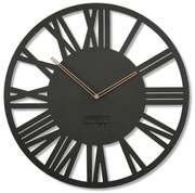Nástenné hodiny Loft Adulto 50cm, z219 čierna