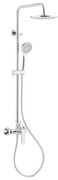 KFA Armatura 5026-910-00 - Sprchová sada s batériou TANZANIT lesklý chróm