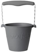 Scrunch silikónové vedierko, Anthracite Grey
