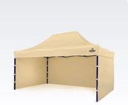 BRIMO Párty Stánky 3x4,5 m s 3 Stenami | Rýchle Rozloženie, 12.5 m² - s 3 stenami - Béžová 23