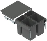 Zásuvka s odpadkovými košmi KB=60 h=32 nl-480 grafit