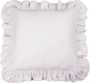 Vankúš s volánikmi ľaliová 45cm