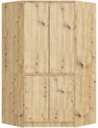 Rohová skriňa S100 4D CLP dub artisan