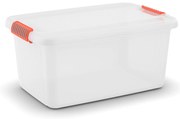 KIS K Latch Box L 43 l priehľadná / oranžová